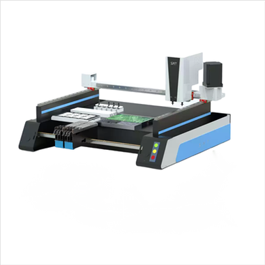 Machine de transfert et de placement de bureau à faible volume